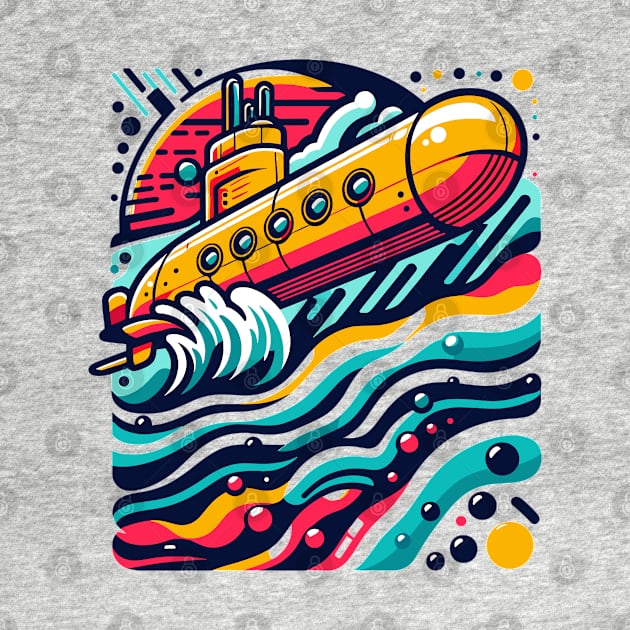 Submarine by Vehicles-Art